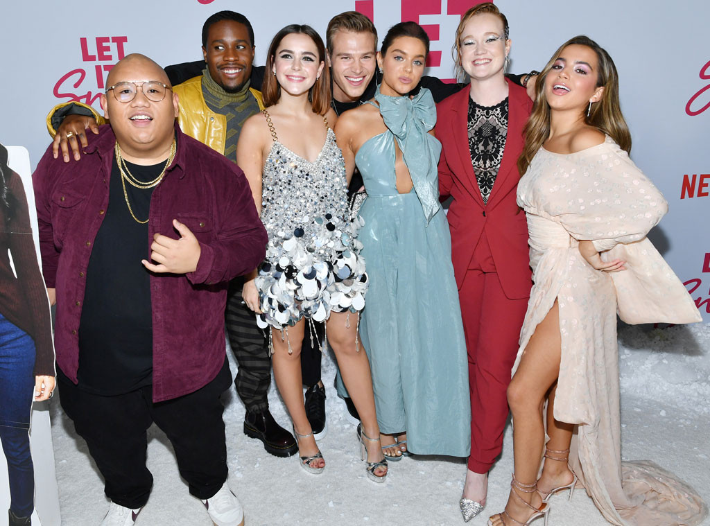 We Stalked The Cast Of Netflix S Let It Snow For You E News